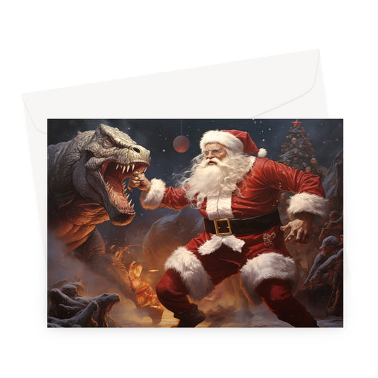 Buff Claus 2 | Greeting Card