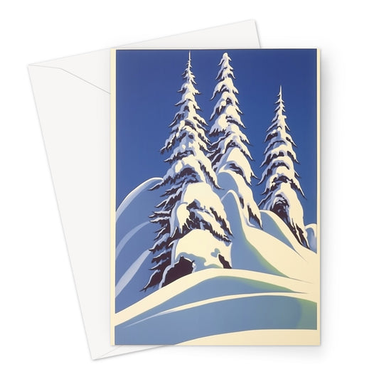 Alpine Elegance | Greeting Card